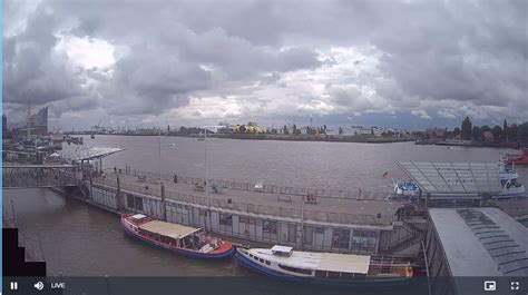 landungsbrücken webcam|Hamburg Live Cam, St. Pauli Piers, Germany –。